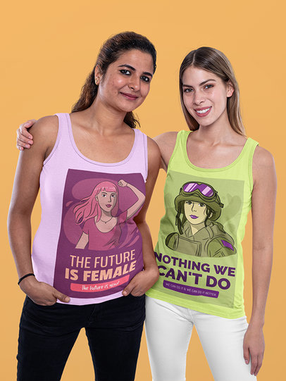 Person wearing our motivational t-shirt